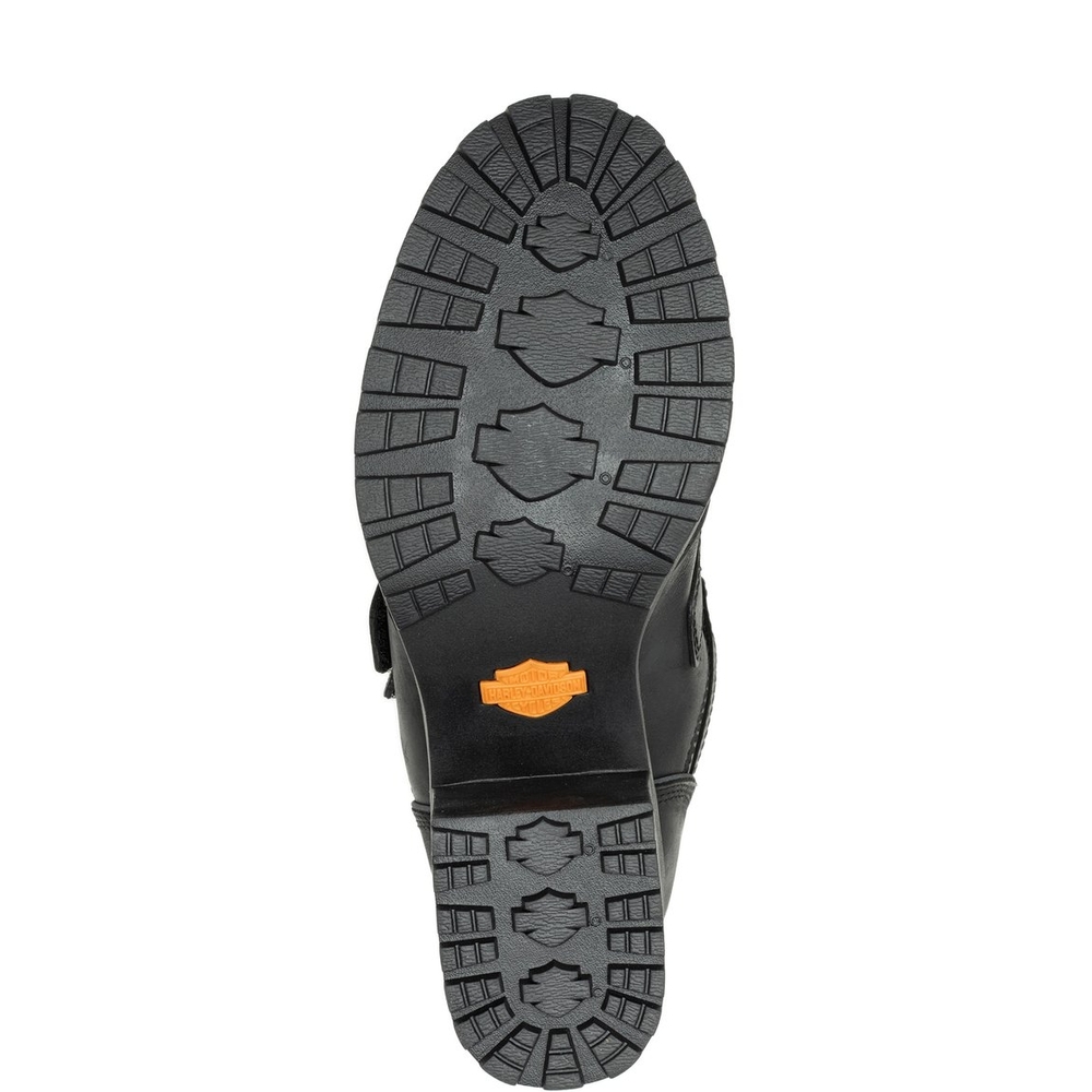 Harley-Davidson Women's Black Leather Boots - Picture 5 of 9